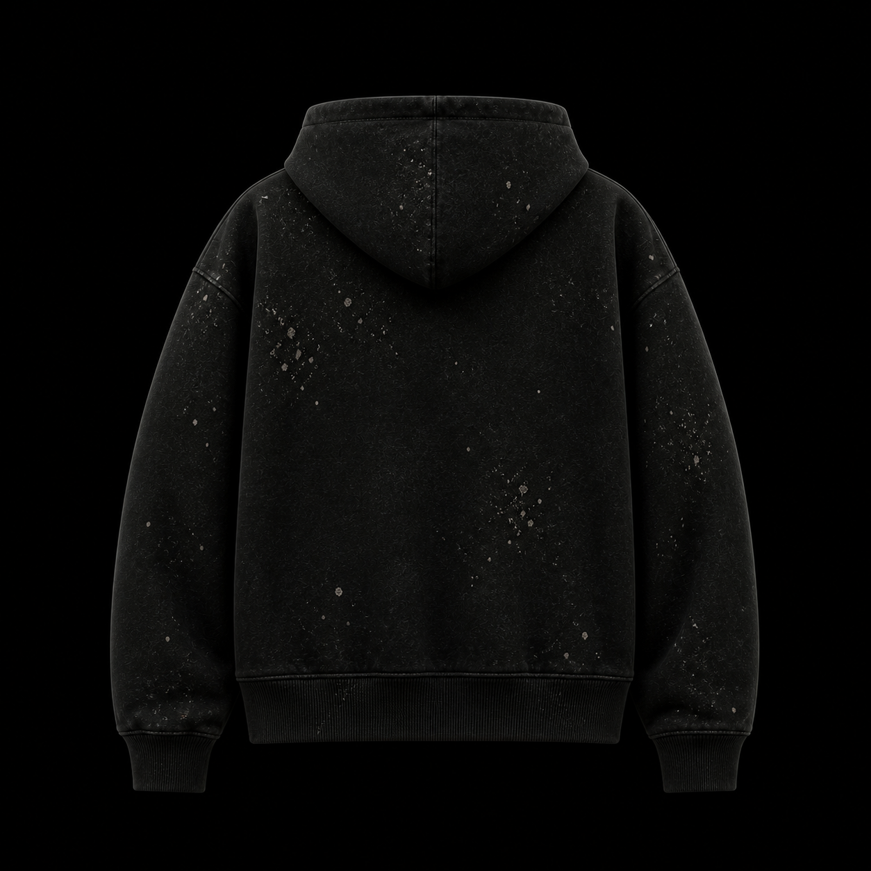 Wavēdo training hoodie back product image